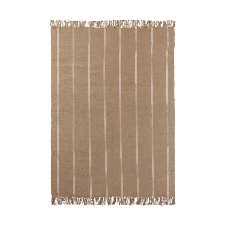 Yuki teppe - White-natural, 140x200 cm - Broste Copenhagen
