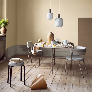 Zappa bordduk 160x200 cm - Pale banana yellow - Broste Copenhagen
