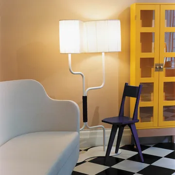 Annas gulvlampe - hvit - Bsweden