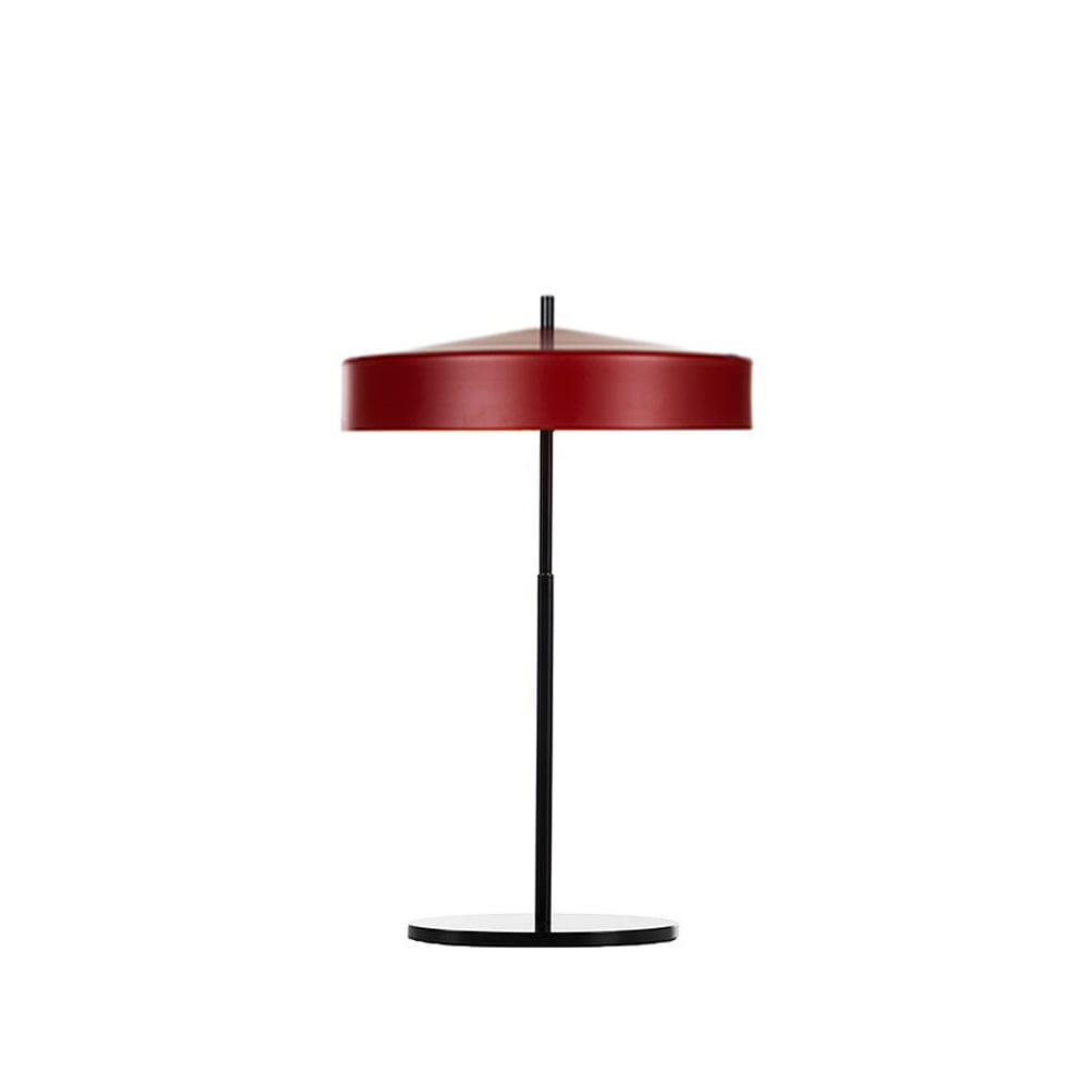Bilde av Bsweden Cymbal bordlampe rød matt sort ledning