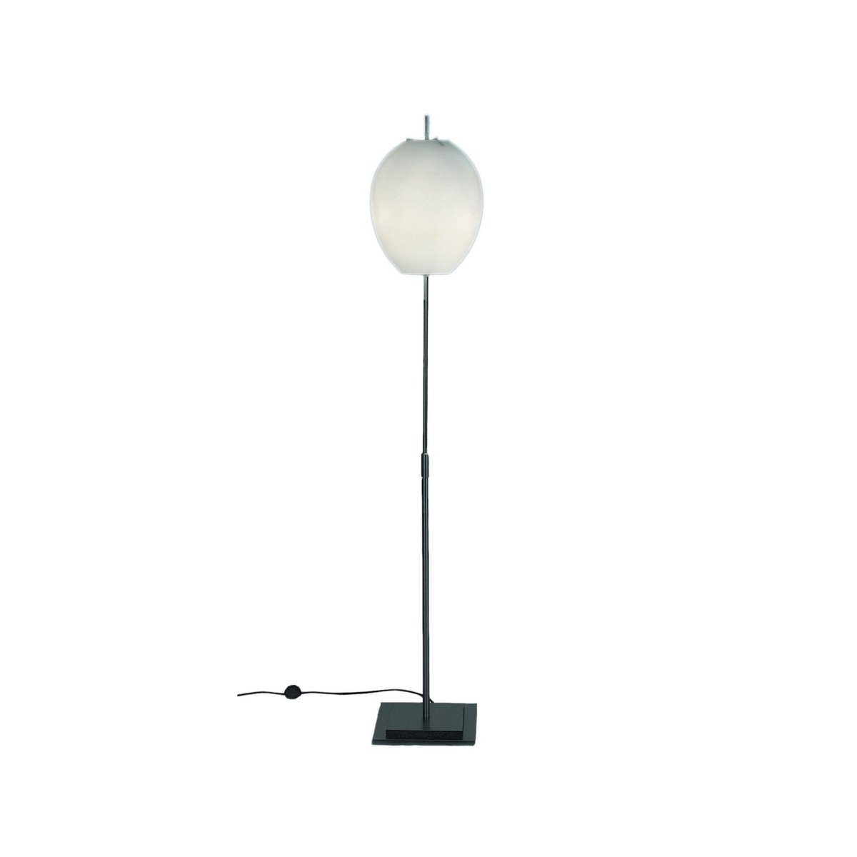 Bsweden Egg gulvlampe Hvit/rustfritt stål, opalglass