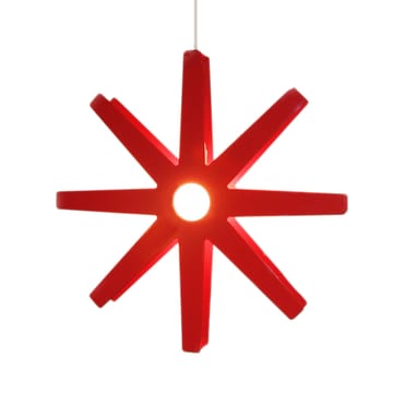 Fling rød julestjerne - Ø 33 cm - Bsweden