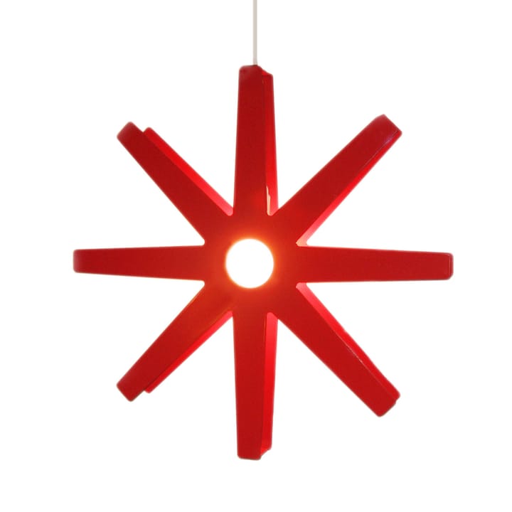 Fling rød julestjerne - Ø 33 cm - Bsweden
