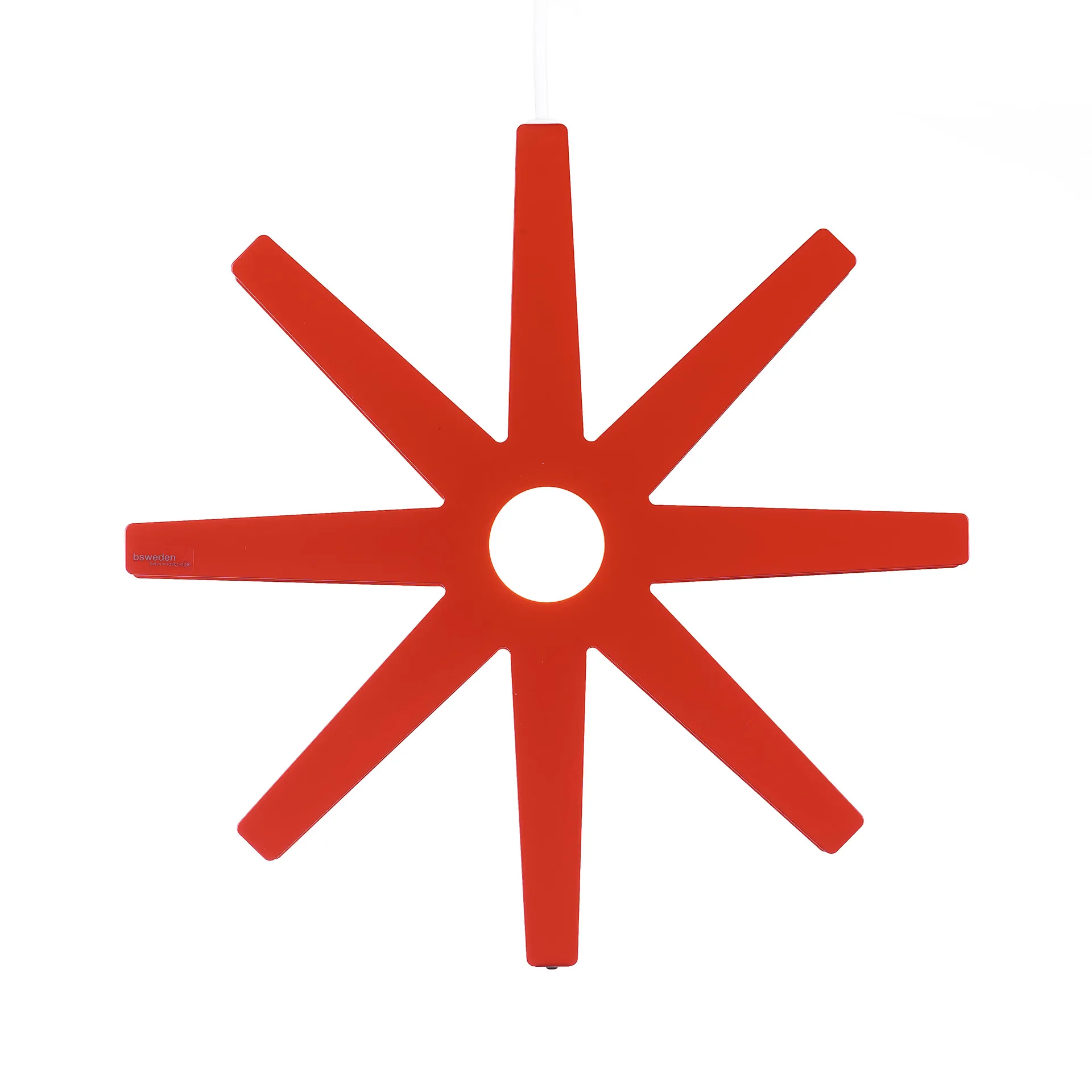 Fling rød julestjerne, Ø 33 cm Bsweden