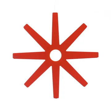 Fling rød julestjerne - Ø 33 cm - Bsweden