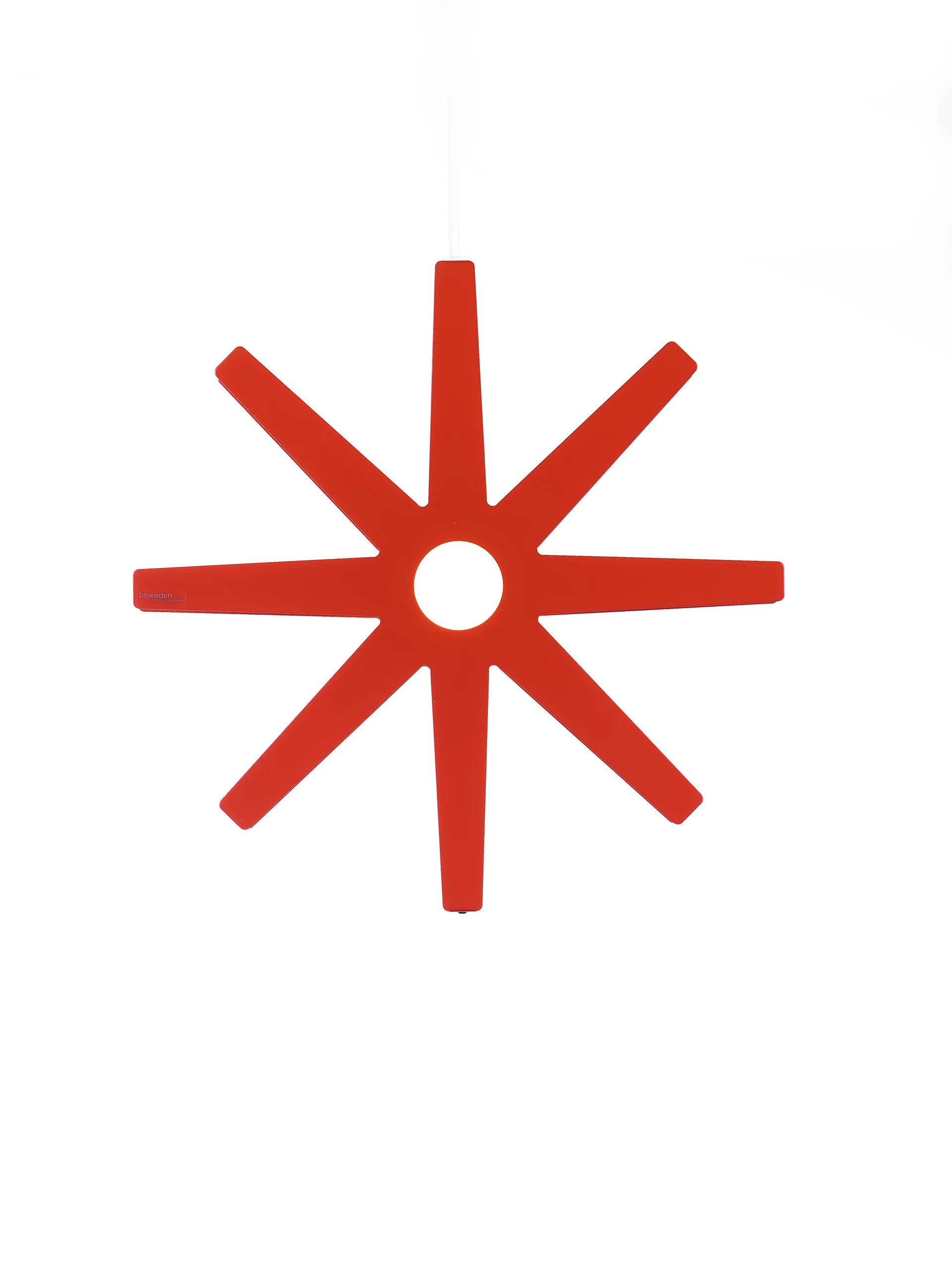 Fling rød julestjerne, Ø 33 cm Bsweden