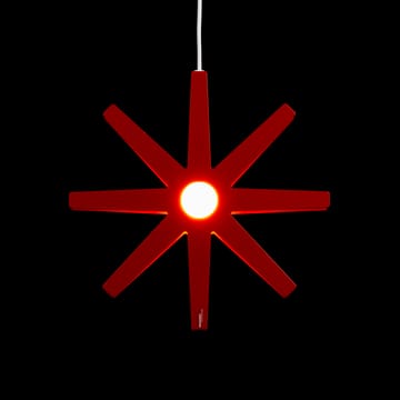 Fling rød julestjerne - Ø 50 cm - Bsweden