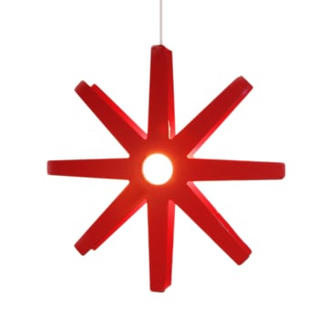 Fling rød julestjerne - Ø 50 cm - Bsweden