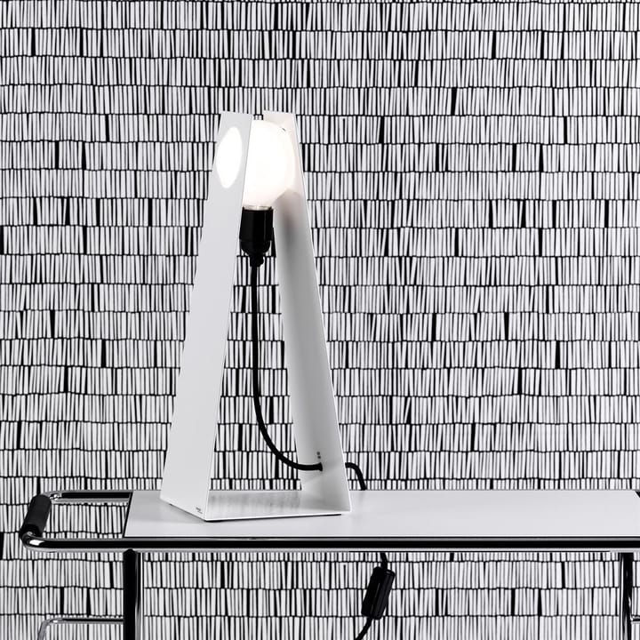 Glasgow hvit bordlampe, hvit Bsweden