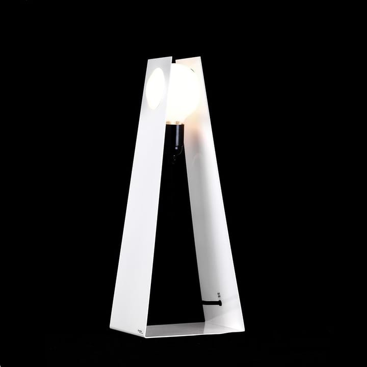 Glasgow hvit bordlampe, hvit Bsweden