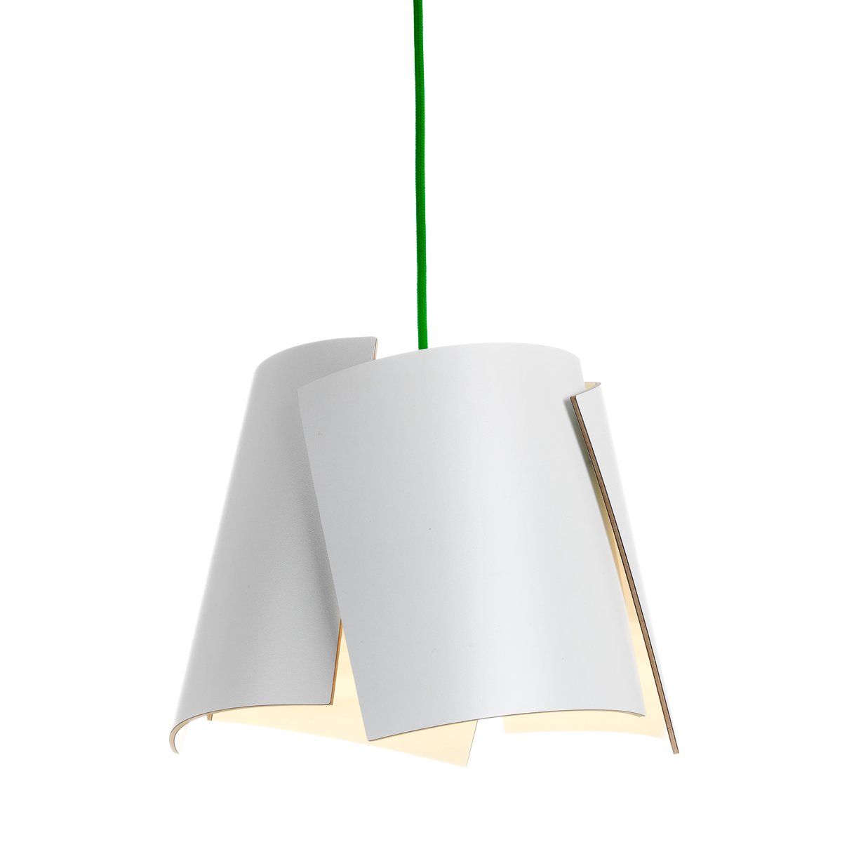 Bilde av Bsweden Leaf hvit lampe hvit/grønn