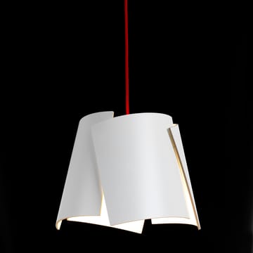 Leaf hvit lampe - hvit/rød - Bsweden