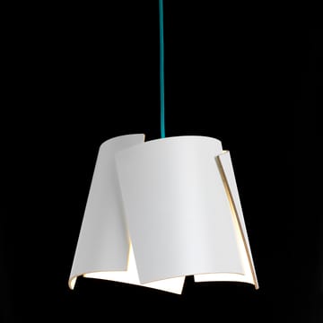Leaf hvit lampe - hvit/turkis - Bsweden