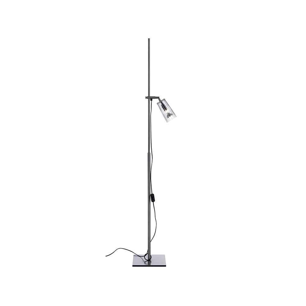 Bilde av Bsweden Manhattan 16 /1 gulvlampe Klar-frostede vertikale striper