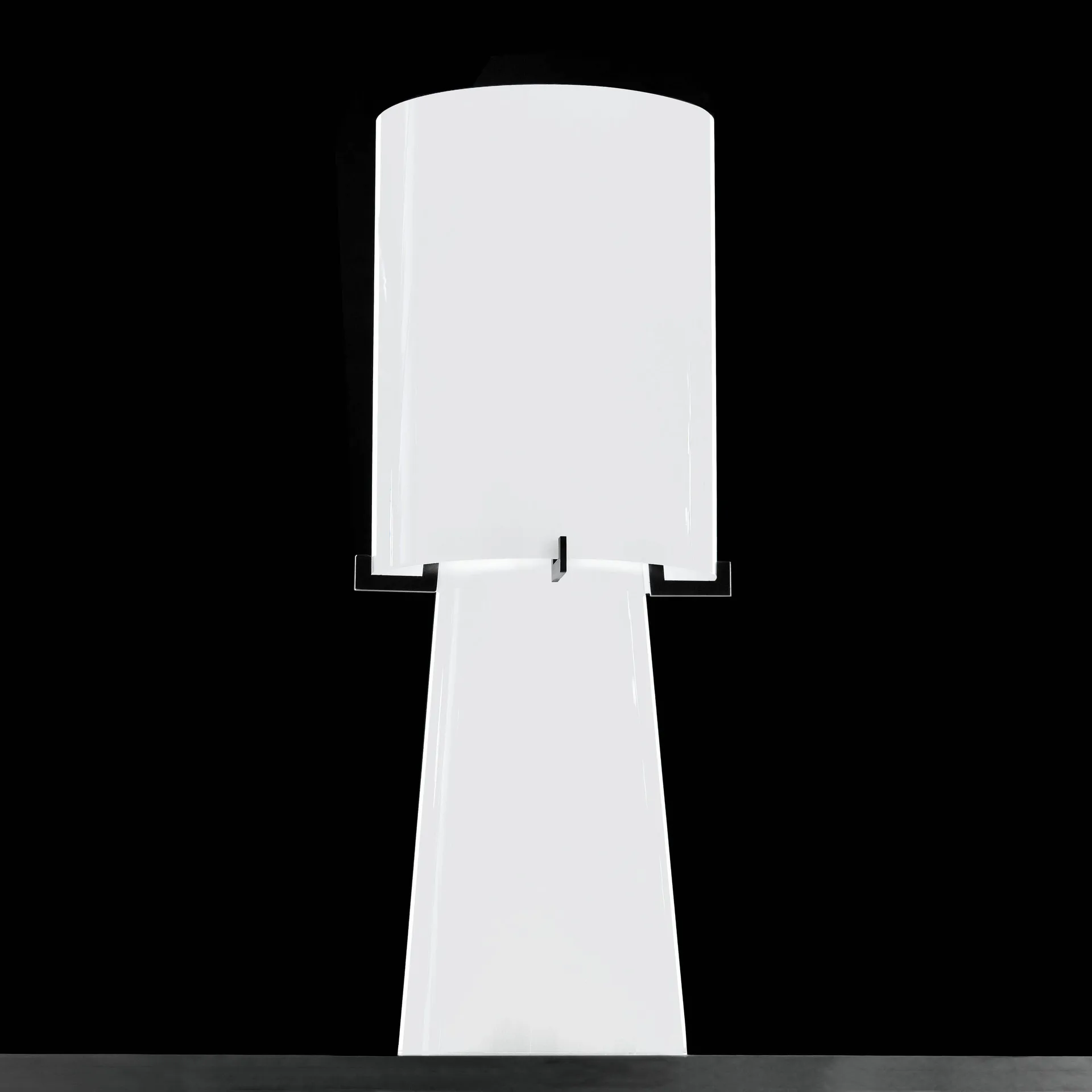 Olle bordlampe, Hvit Bsweden