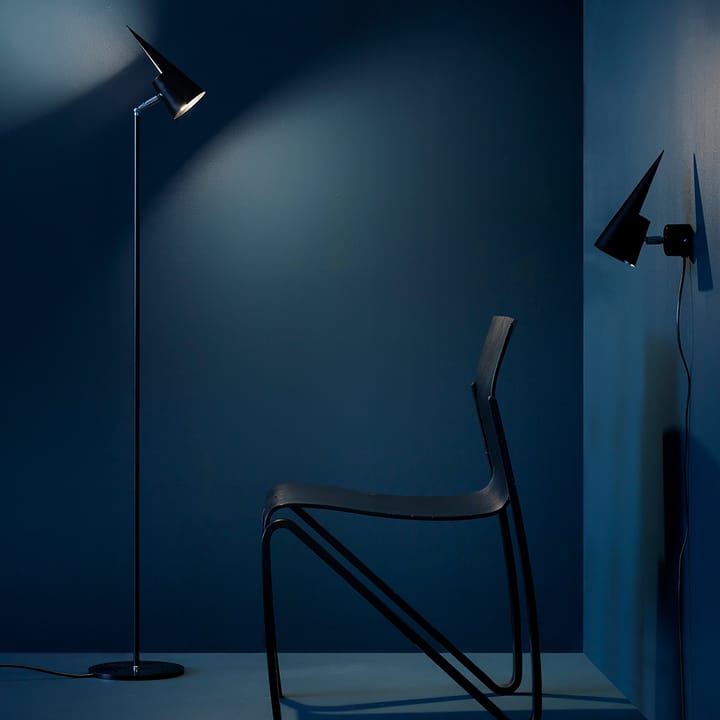 Pik gulvlampe  - sort - Bsweden