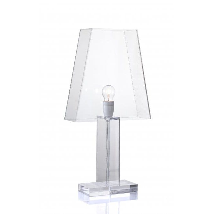 Siluett liten bordlampe - transparent - Bsweden