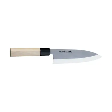 Bunmei debakniv enkelslipt 16,5 cm - Rustfritt stål - Bunmei