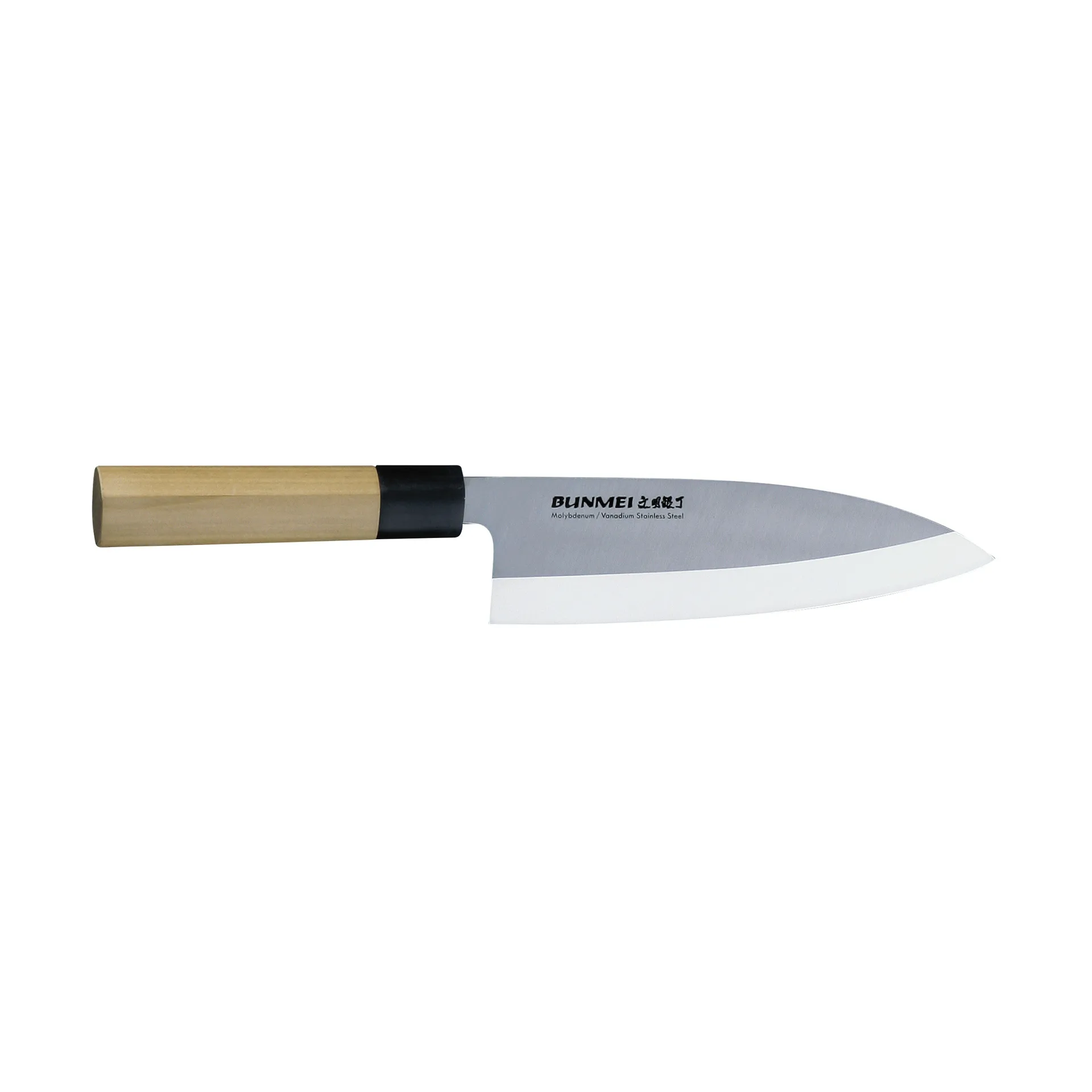 Bunmei debakniv enkelslipt 19,5 cm, Rustfritt stål Bunmei
