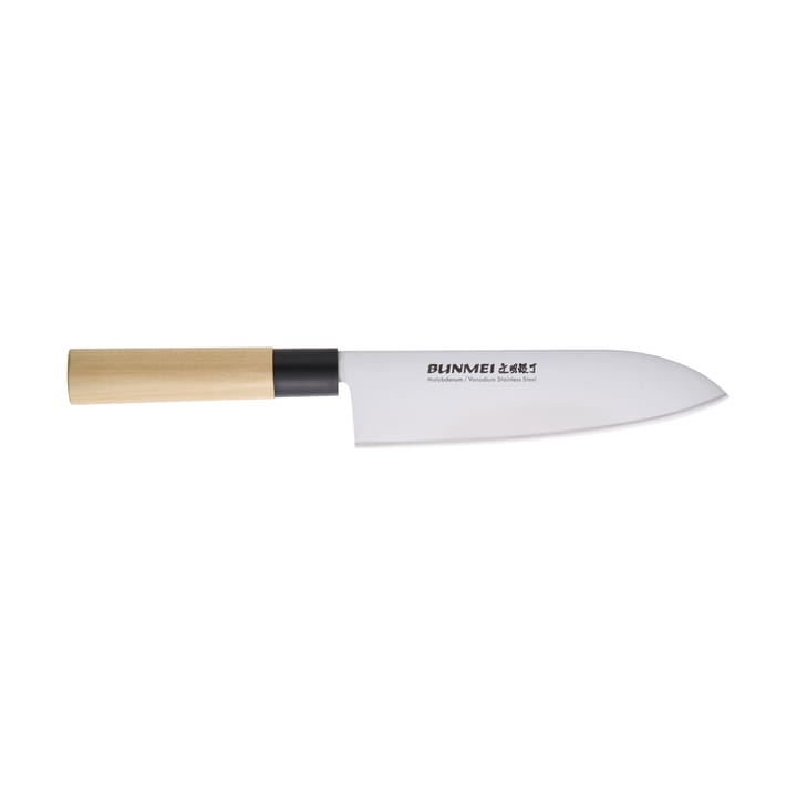 Bunmei santokukniv 18 cm - Rustfritt stål - Bunmei