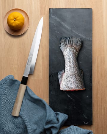 Bunmei Yanagi sashimikniv enkelslipt 21 cm - Rustfritt stål - Bunmei