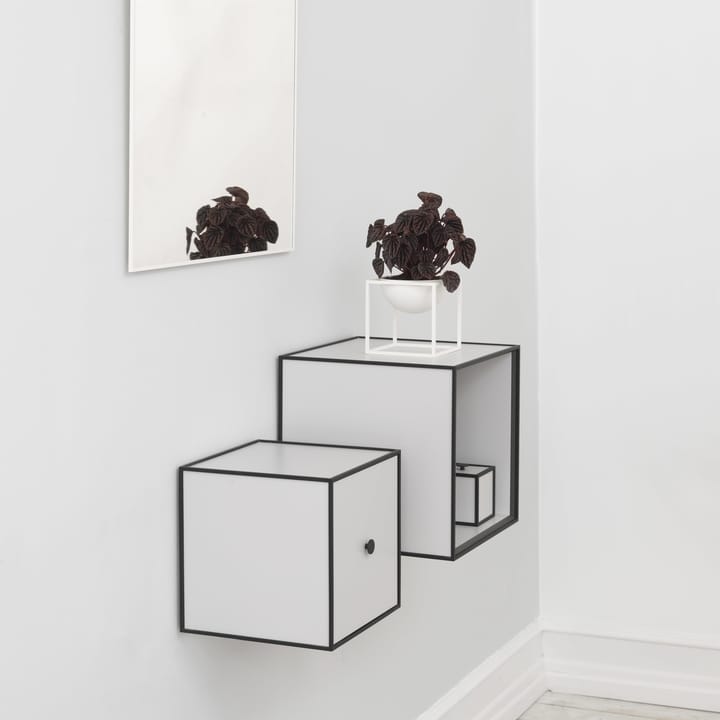 Frame 35 kube uten dør - hvit - By Lassen