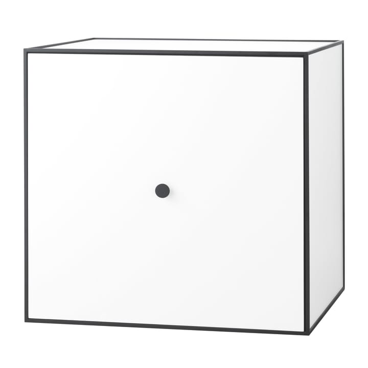 Frame 49 kube med dør - hvit - By Lassen