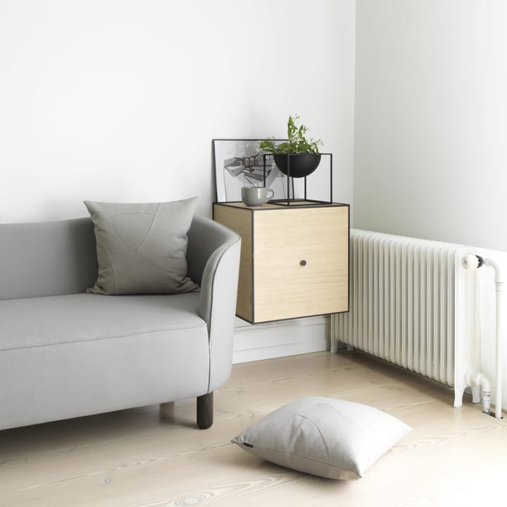 Kubus skål stor - svart - By Lassen