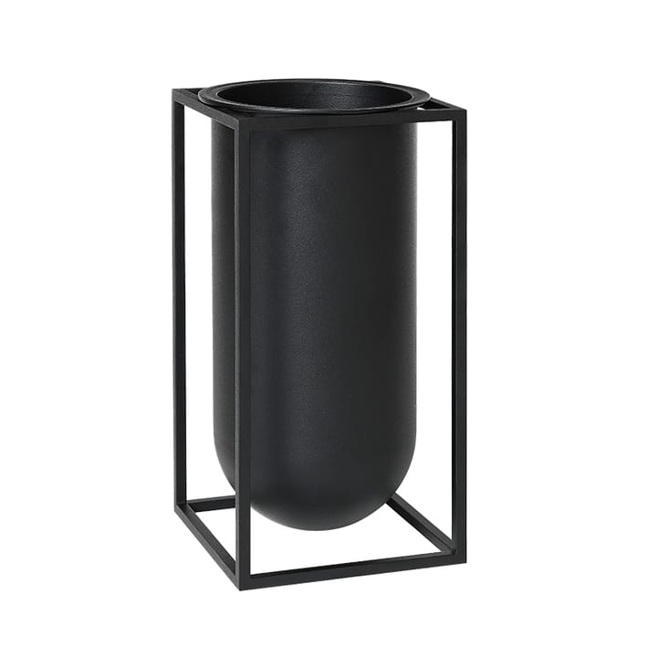Kubus vase Lolo - svart - By Lassen