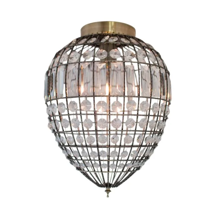 Amadeus plafond Ø30 cm - Antikkmessing - By Rydéns