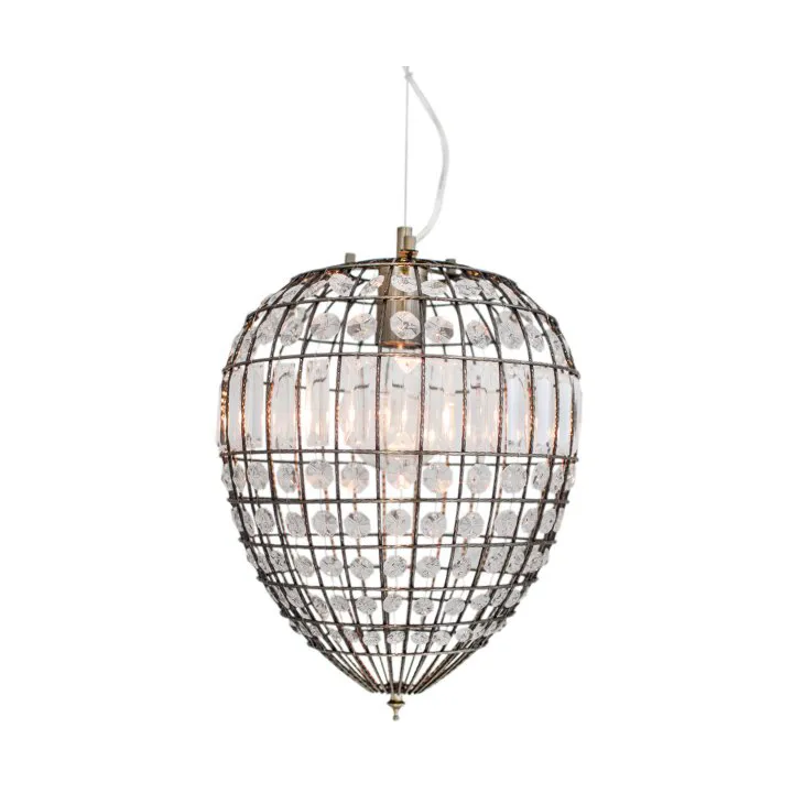 Amadeus taklampe 41,5 cm, Antikkmessing By Rydéns