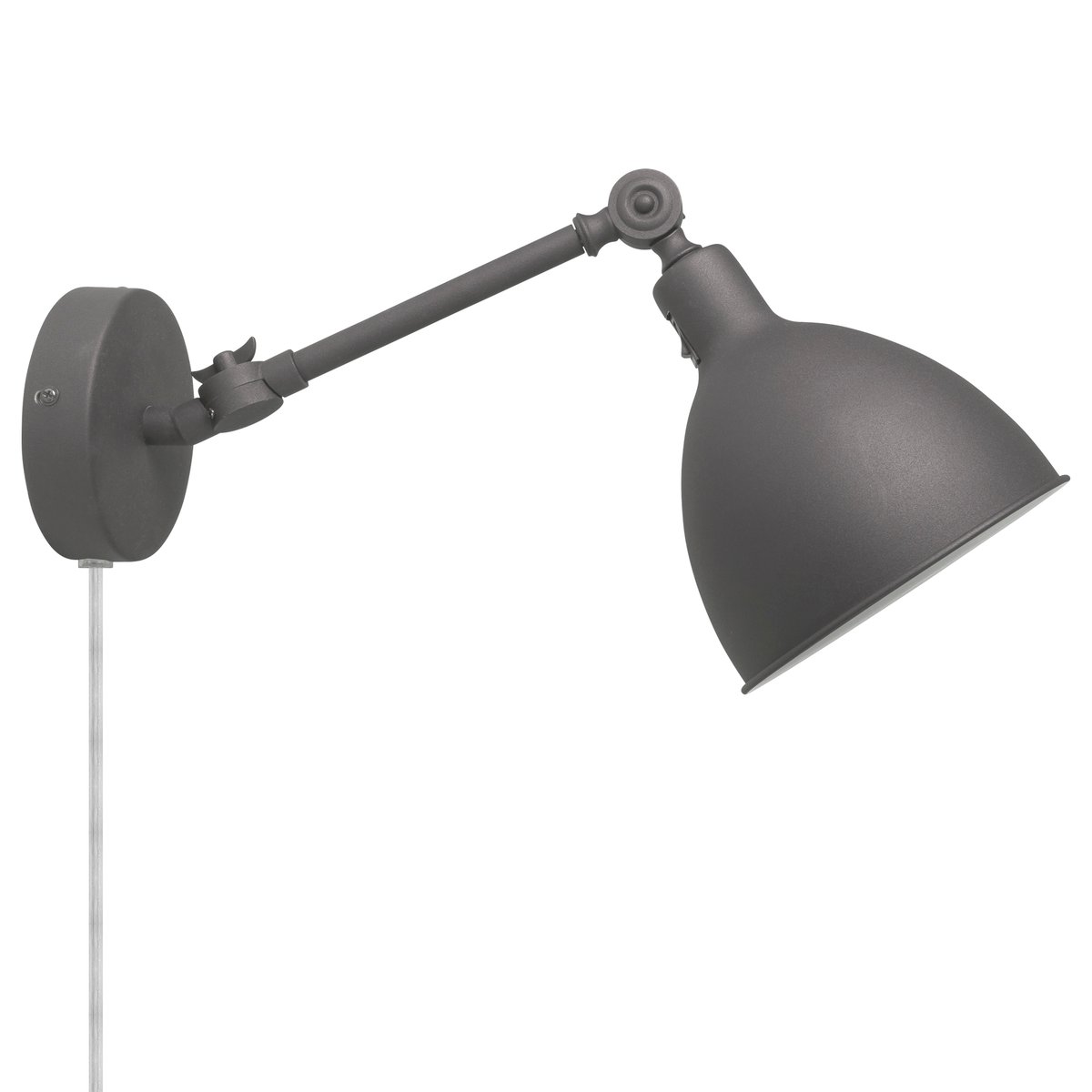 By Rydéns Bazar mini vegglampe Grå