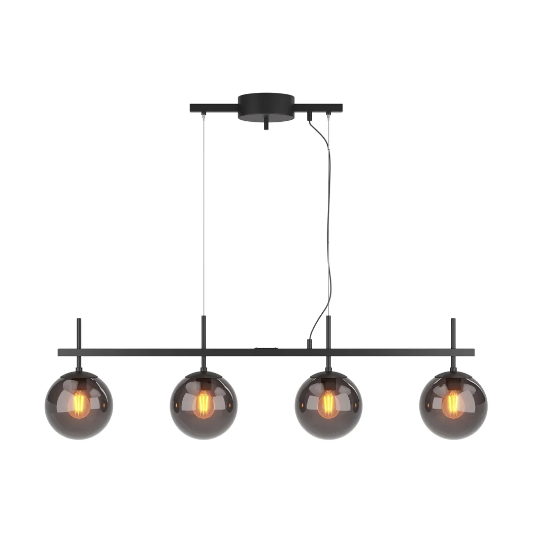 Boyle taklampe, Røykgrå By Rydéns