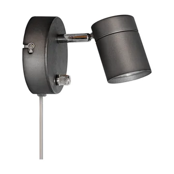 Correct vegglampe - Stålgrå - By Rydéns