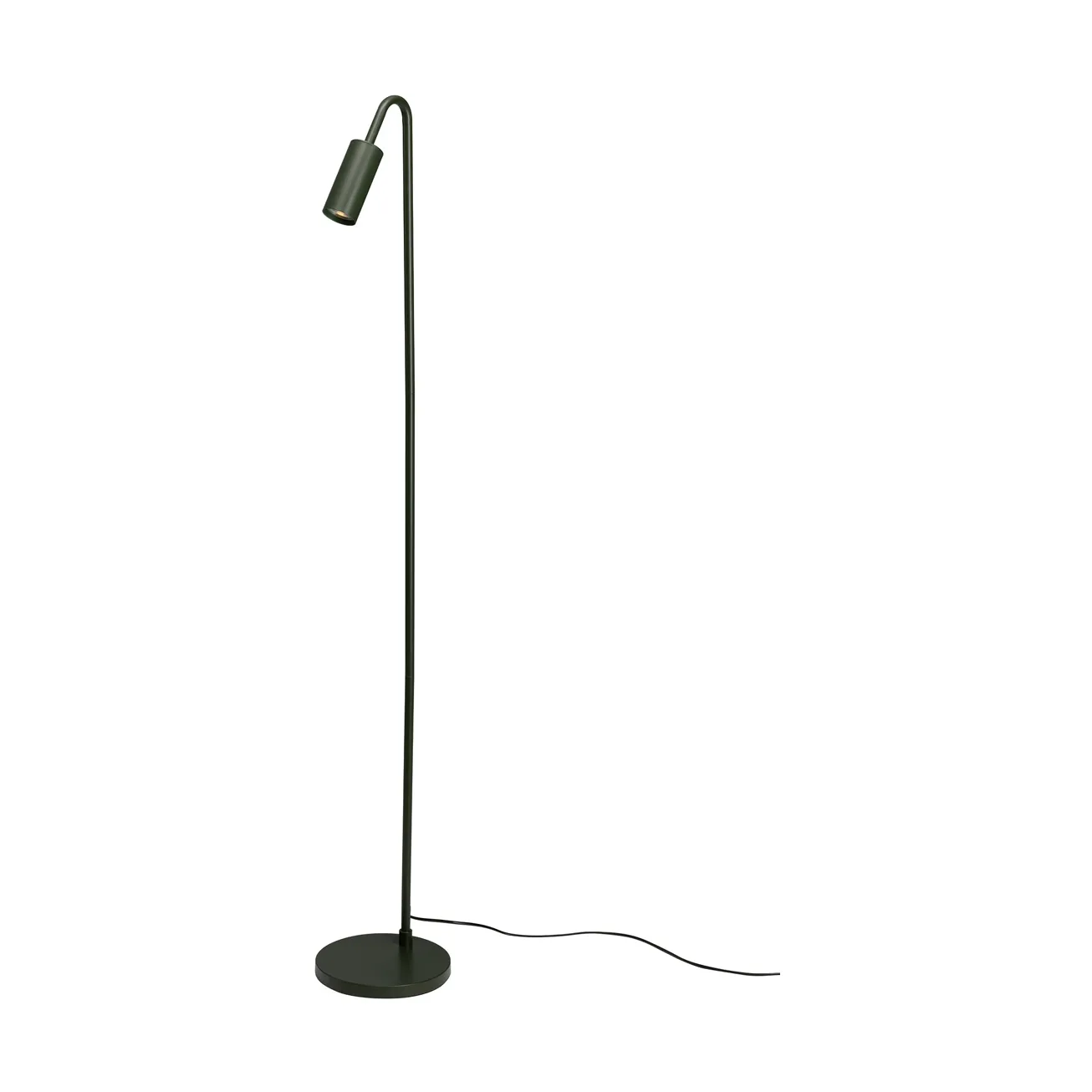 Curve gulvlampe 146 cm, Matt grønn By Rydéns