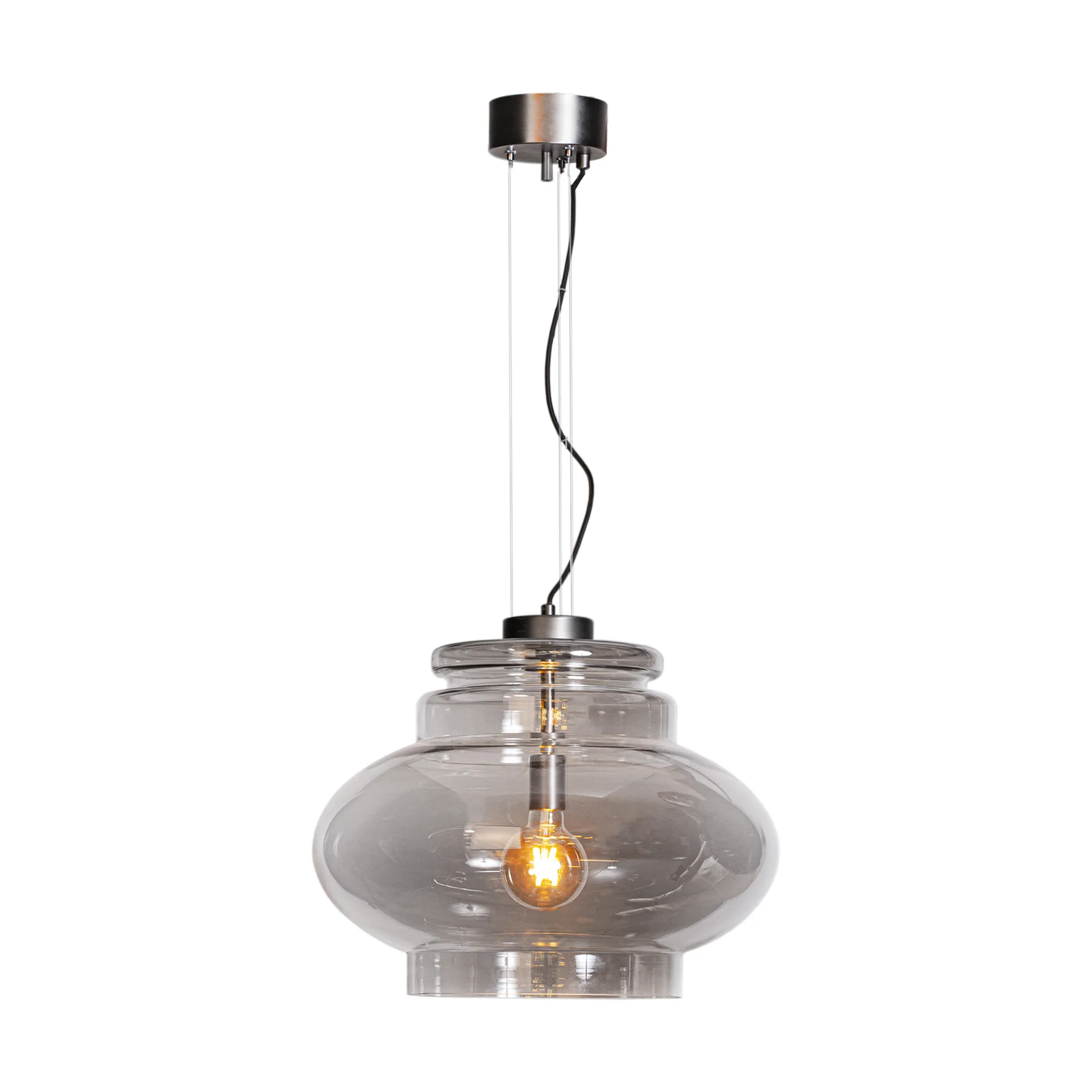 Dolores taklampe Ø50 cm, Grå By Rydéns