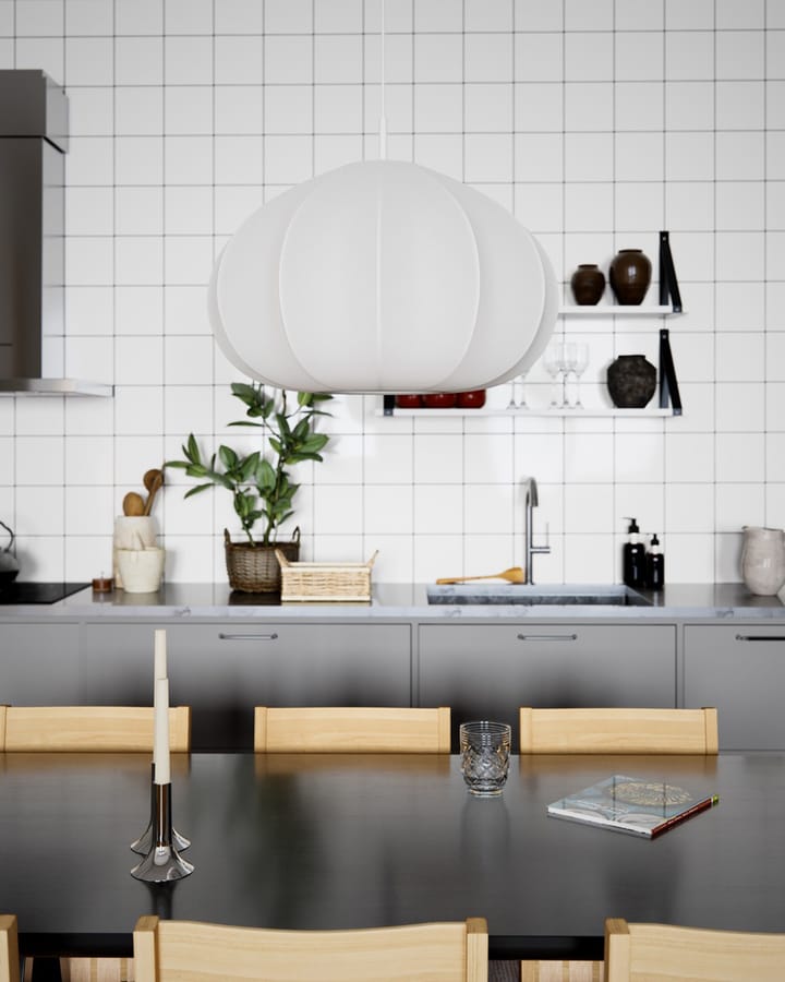 Ebba taklampe, Hvit, Ø60 cm By Rydéns