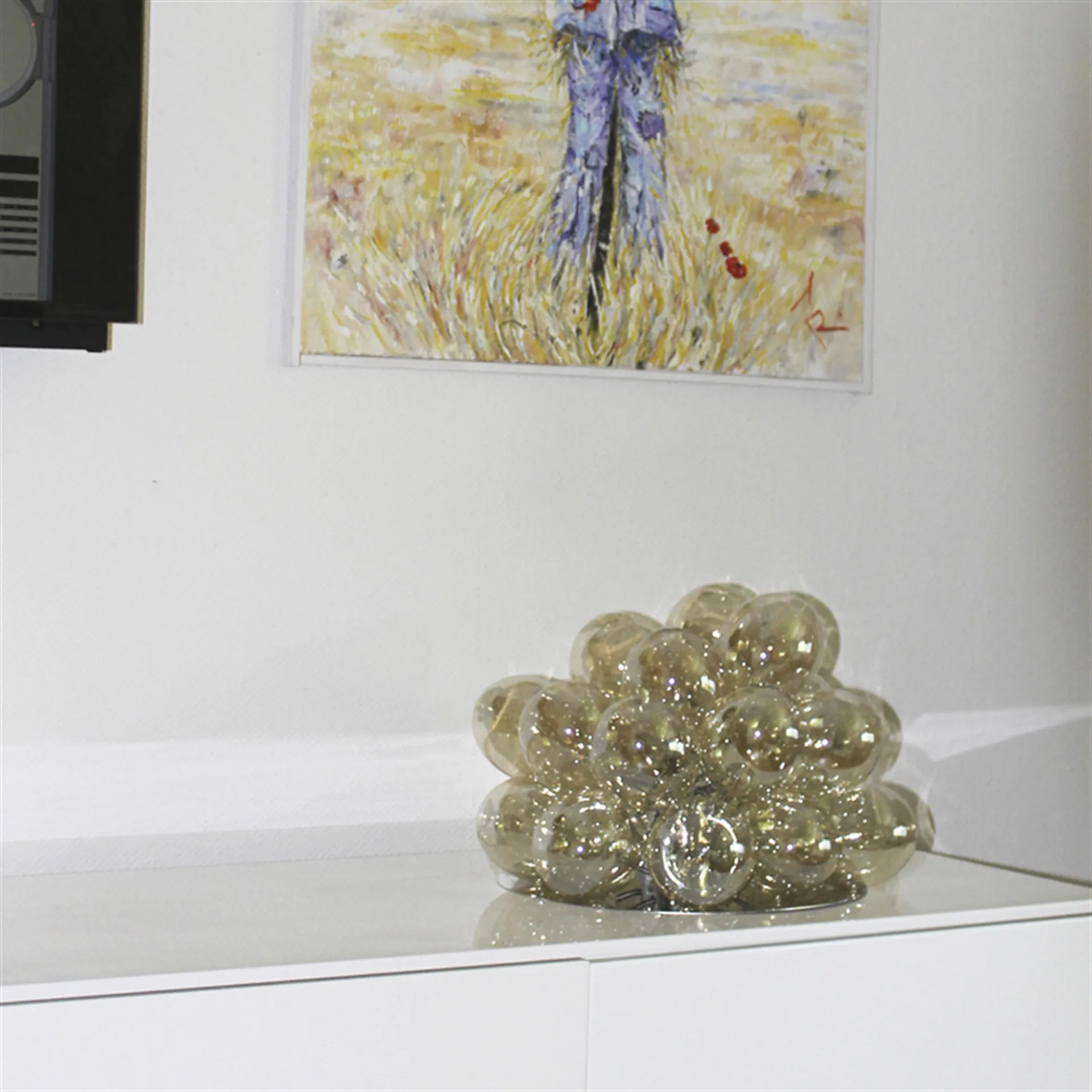 Gross bordlampe, amber By Rydéns