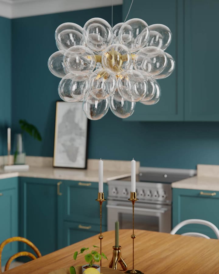 Gross taklampe Ø50 cm, Messing-klar By Rydéns