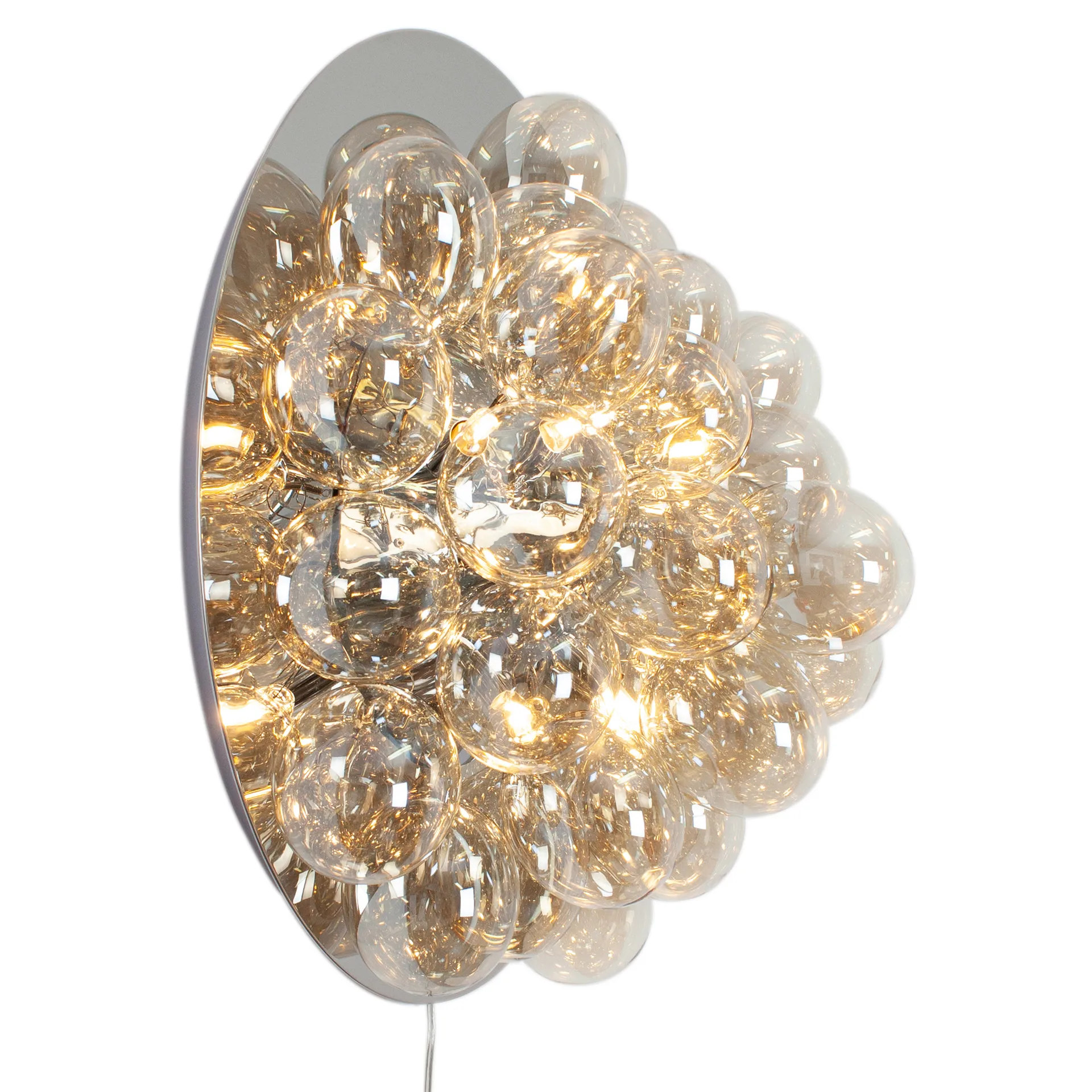 Gross vegglampe Ø 60 cm, Amber By Rydéns