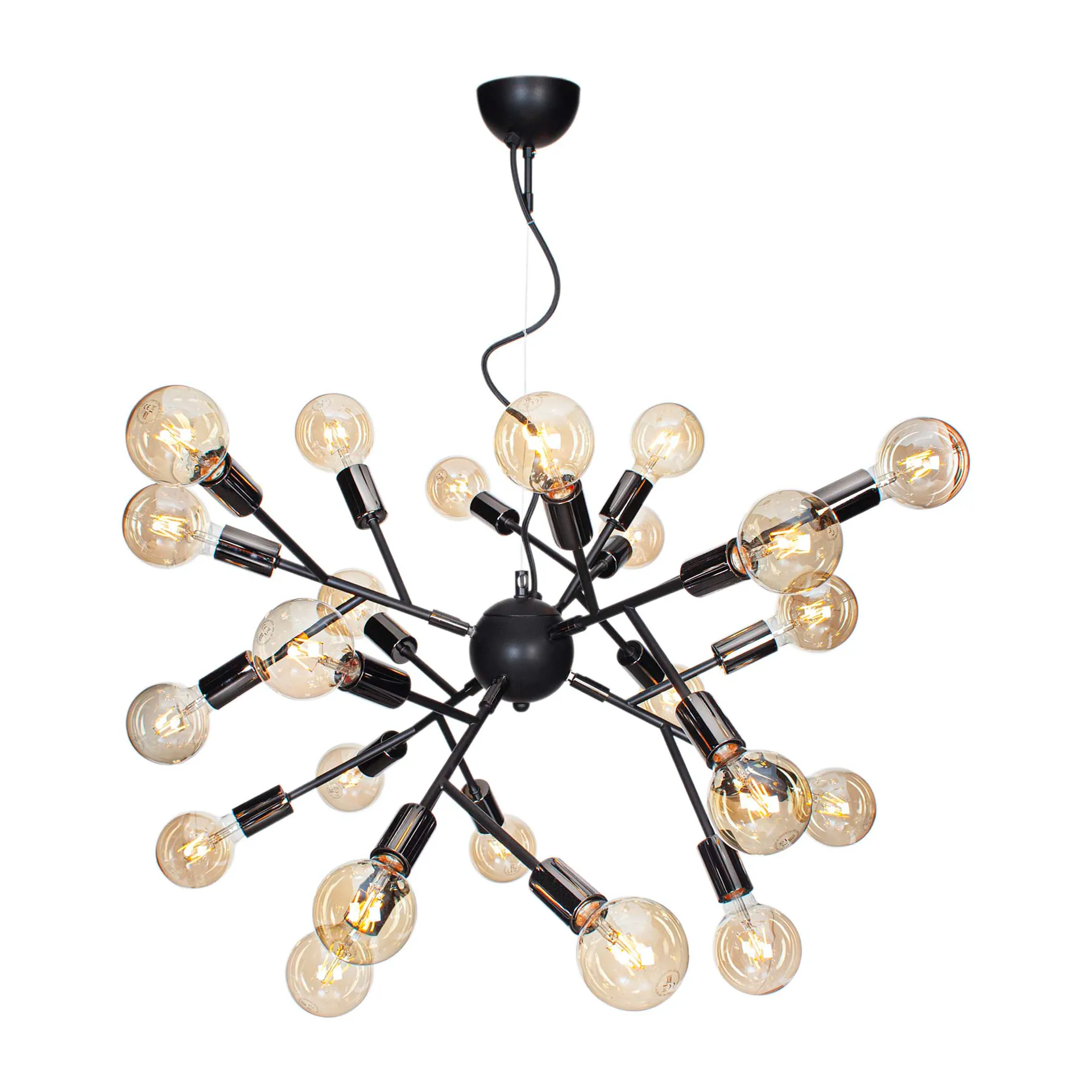 Heroes taklampe, Svartkrom By Rydéns