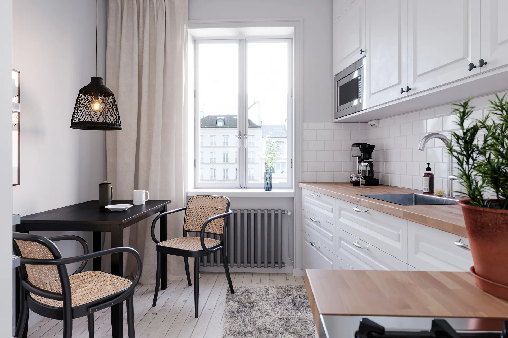 Lucena taklampe, Svart By Rydéns