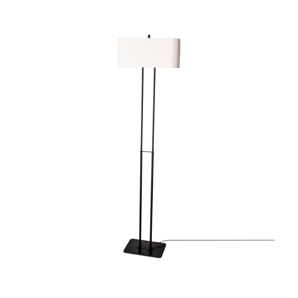 By Rydéns Luton gulvlampe Sort/hvit | Skandinavisk Design | Gulvlamper | Svart