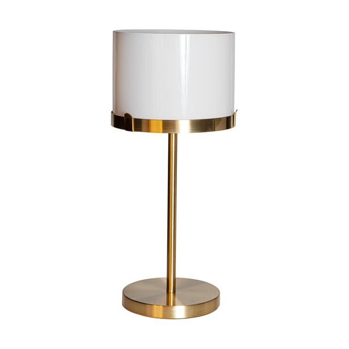 Marcel bordlampe 55 cm - Messing-hvit - By Rydéns