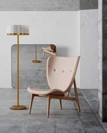Marcel gulvlampe 150 cm - Messing-hvit - By Rydéns