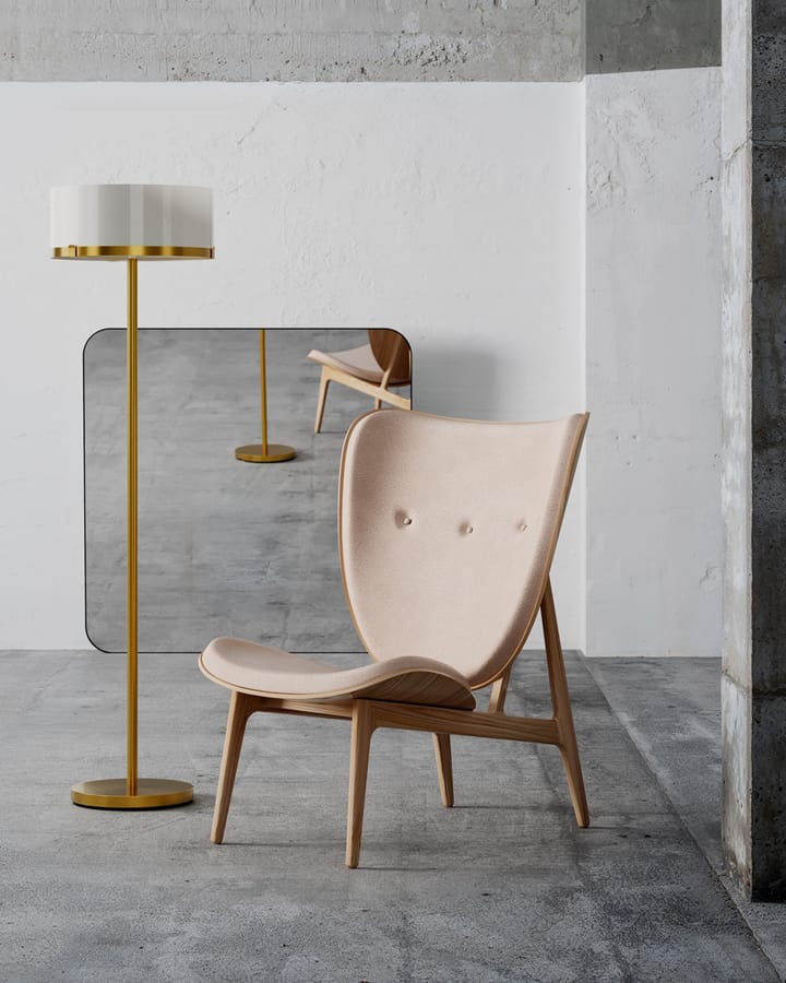 Marcel gulvlampe 150 cm, Messing-hvit By Rydéns