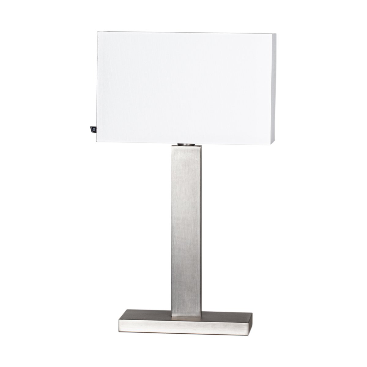 By Rydéns Prime bordlampe 69 cm Børstet stål-hvit skjerm