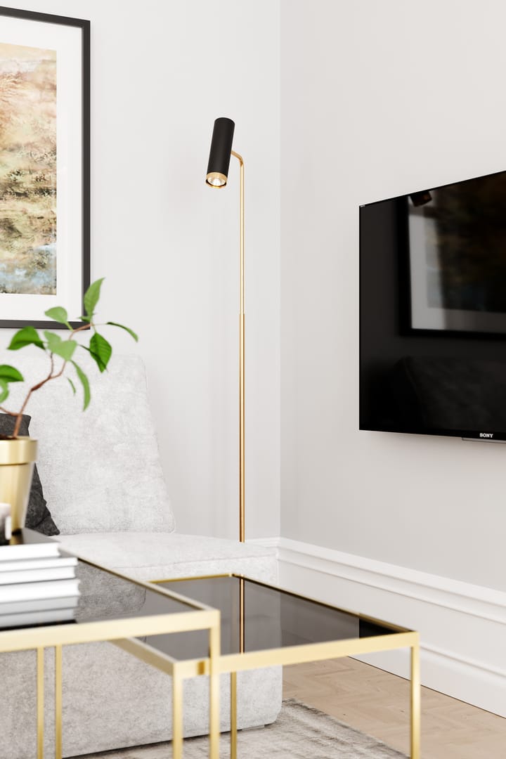 Puls gulvlampe, Svart matt By Rydéns