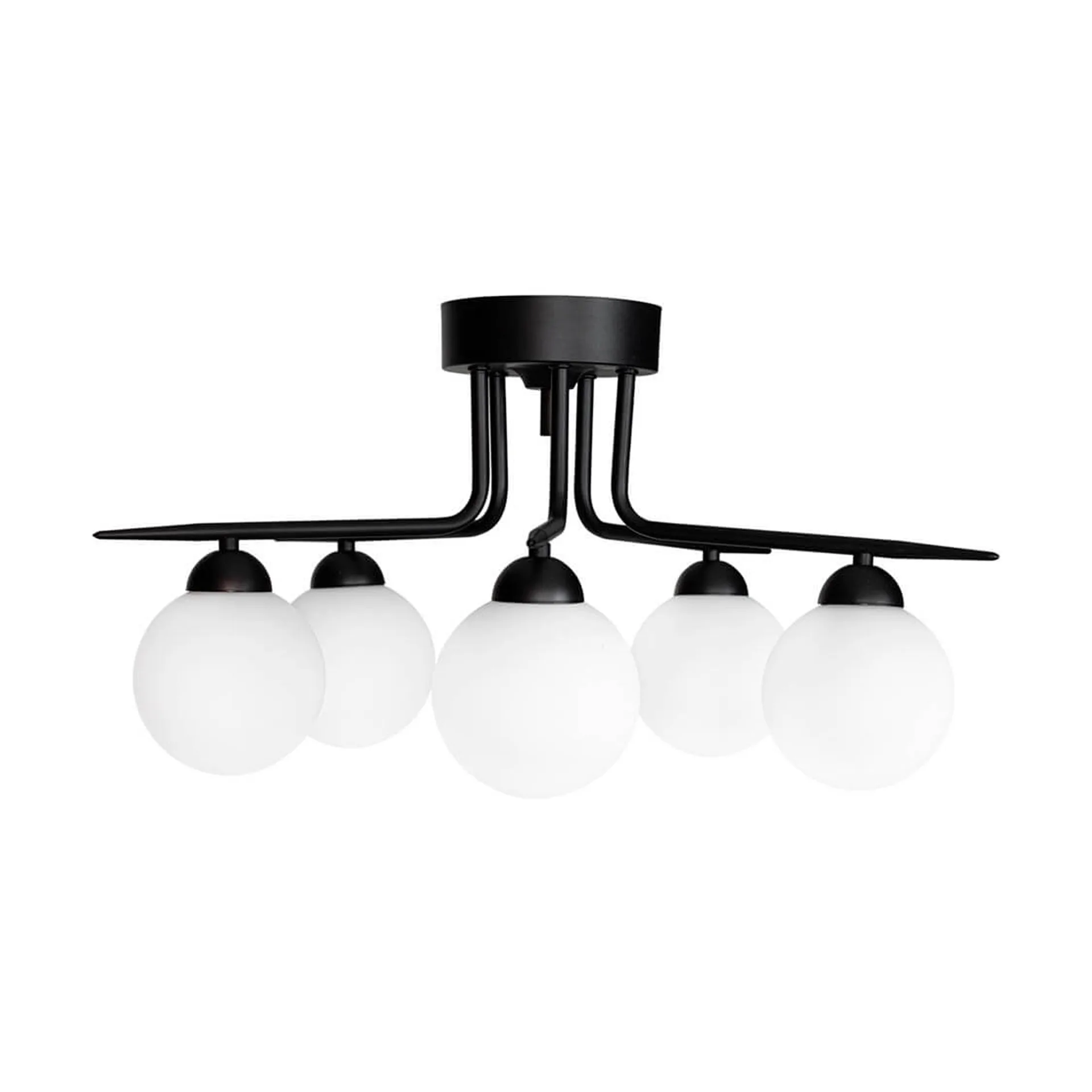 Punto 5 lamper – plafond, Matt sort By Rydéns