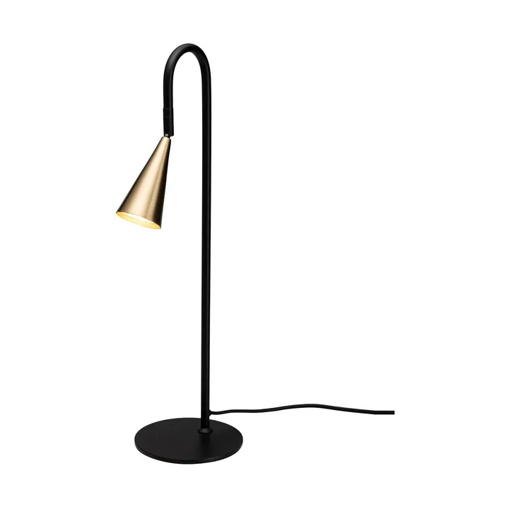 Spline bordlampe - Svart-messing, 55 cm - By Rydéns